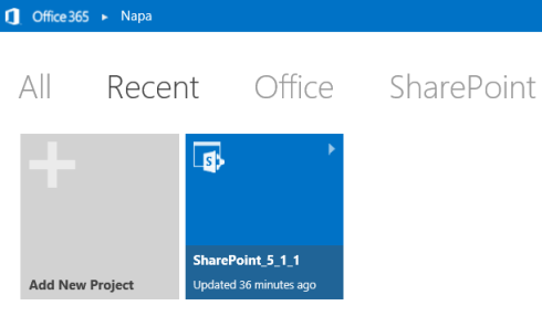Aplicaciones creadas anteriormente