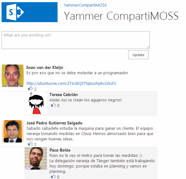 Imagen 5.- Resultado de la App.
