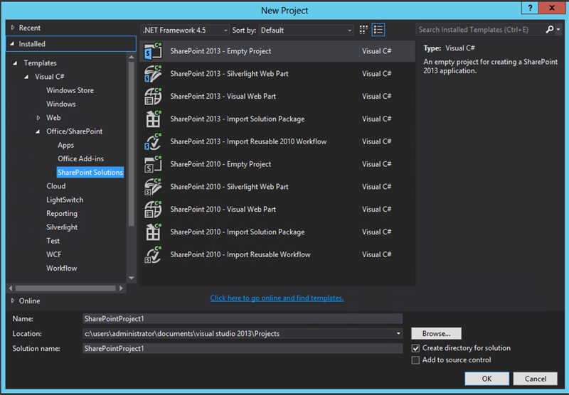 Novedades en las herramientas de Office para Visual Studio 2013 - Parte I