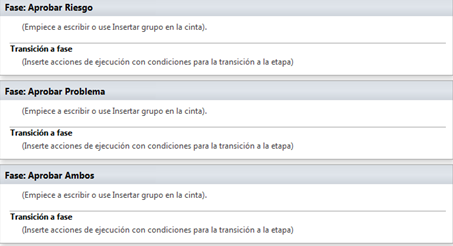Imagen 19.- Nuevas fases añadidas al flujo.