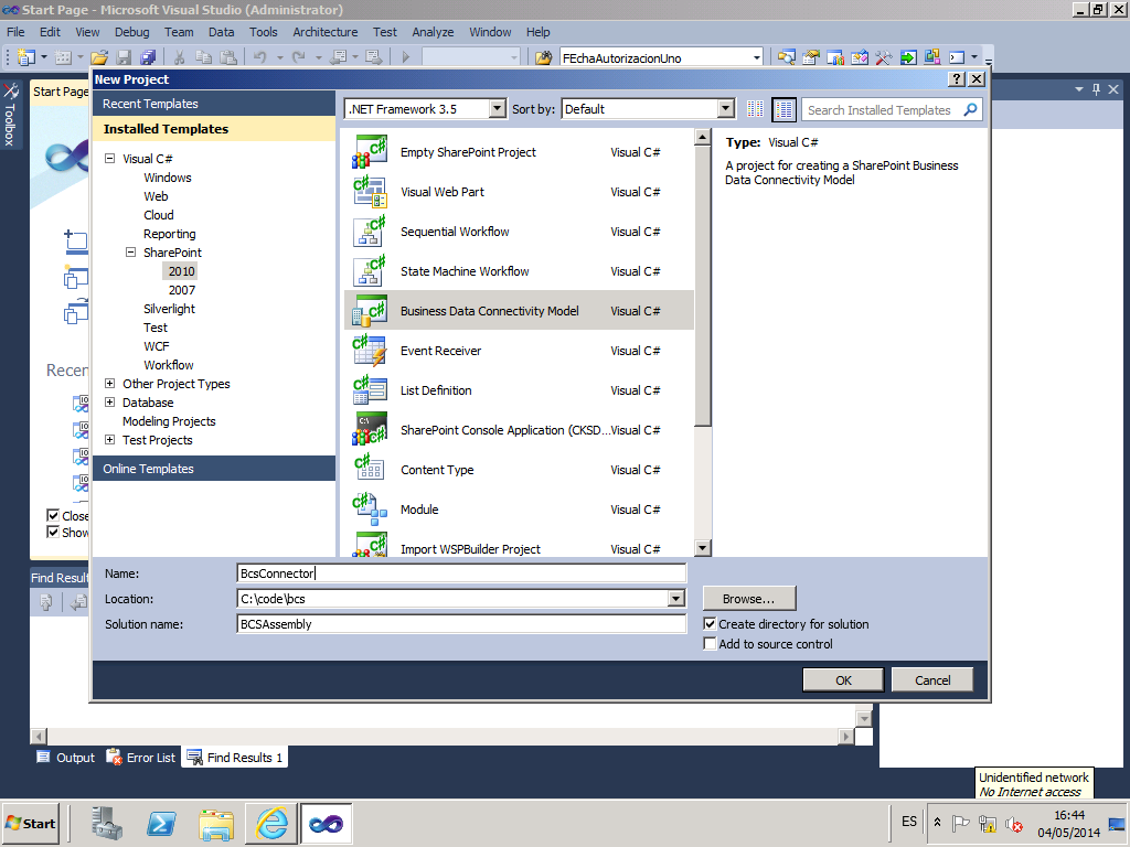 Exponiendo datos binarios con BCS - Parte II