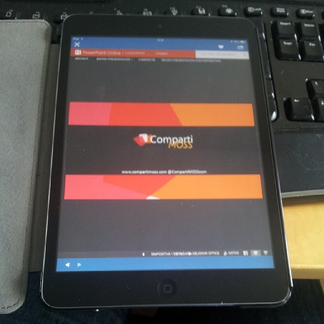 Imagen 7.- Acceso al documento almacenado en SharePoint Online haciendo uso del código QR en un dispositivo móvil.