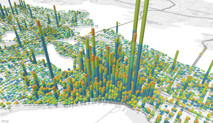 Imagen 3.- Ejemplo de PowerMap.