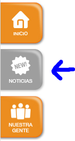 Imagen 2.- Efecto Hover en la botonera-