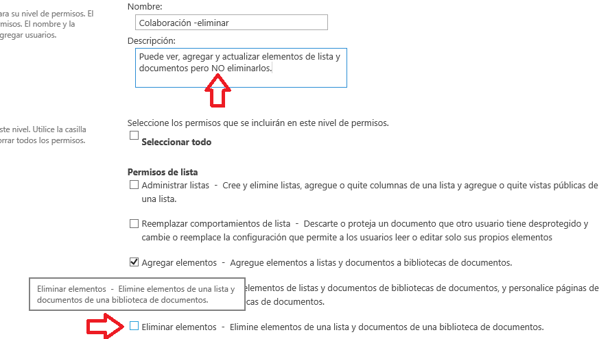 Imagen 9.- Configuración solicitud de acceso