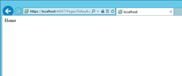 Imagen 6.- La app High-Trust en ejecución.
