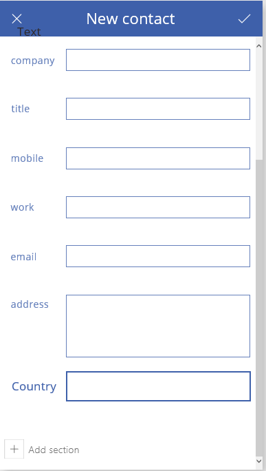 Imagen 10. Vista detalle de un contacto y Vista edición de un contacto.