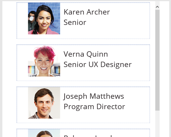 Imagen 17. Custom gallery con estilos.