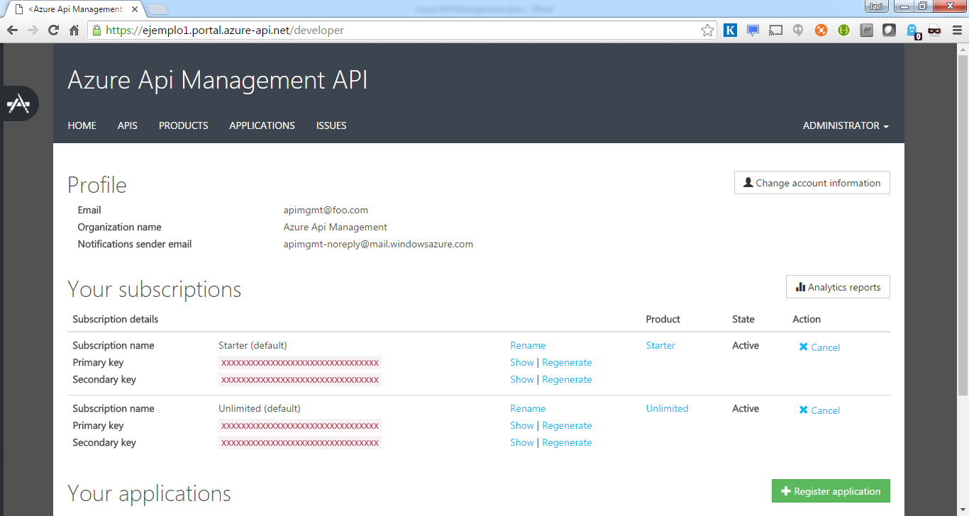 Imagen 5.- Perfil del desarrollador.