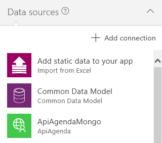 Imagen 14.- Añadir un API como DataSource.