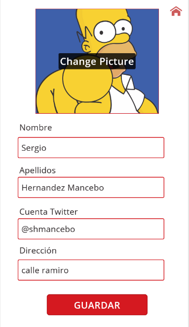 Figura 17.- Pantalla añadir contacto.