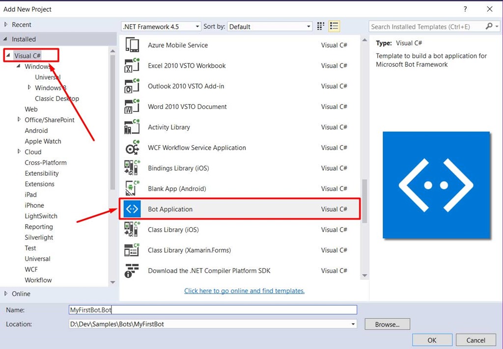 Microsoft Bot Framework para automatizar conversaciones
