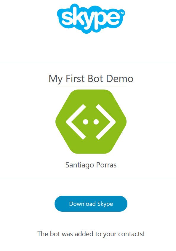 Imagen 20.- Bot añadido correctamente.