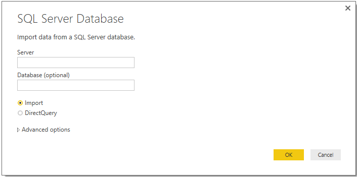 Imagen 5.- Parámetros de conexión a la BD de SQL Server.