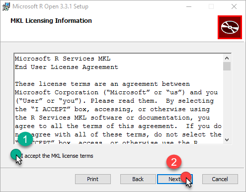 Imagen 4.- Acuerdo de licencia para MKL.