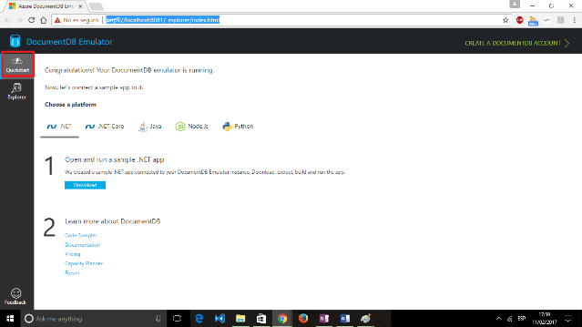 Imagen 3.- Quick Starts / Crear una colección.