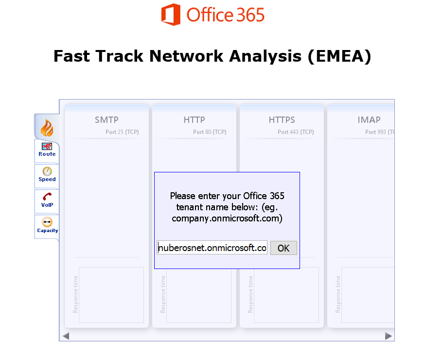 Introducción a FastTrack Network Analysis para Office 365