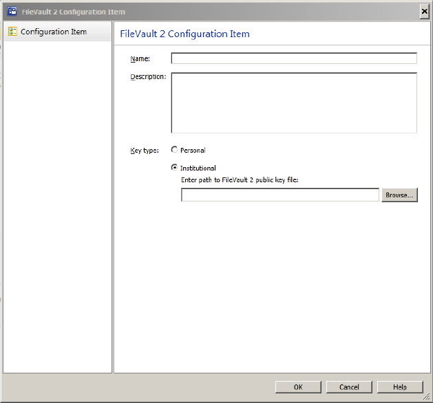 Imagen 7.- ventana de gestión de FileVault2.