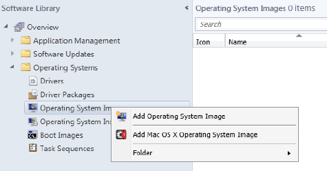 Imagen 8.- Detalle de la herramienta para la provisión de la imagen de sistema.