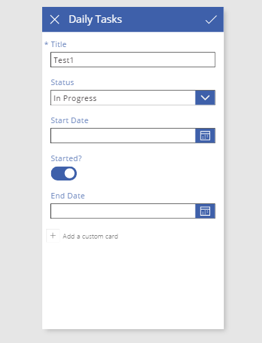 Image 17.- PowerApp developed.