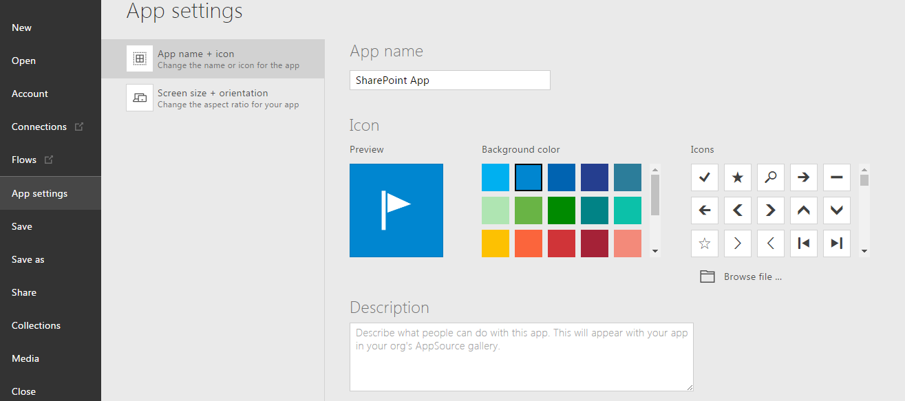Image 18.- Saving the App.