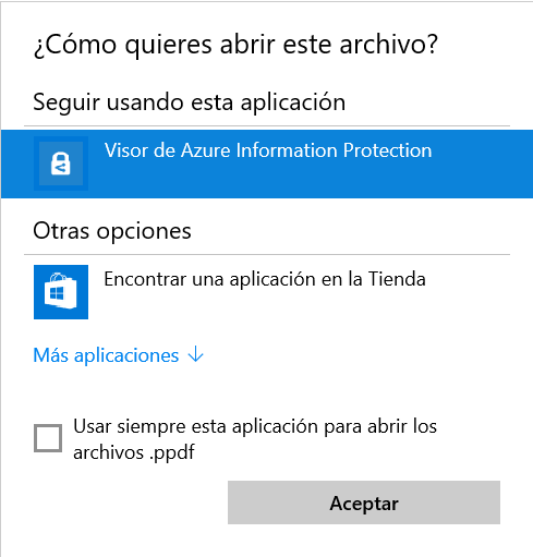 Imagen 23.- Abrir con Visor de AIP.