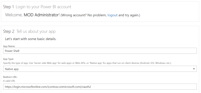 Implementando PowerShell con Power BI