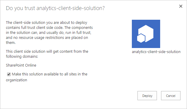 Image 4.- Install Solution.