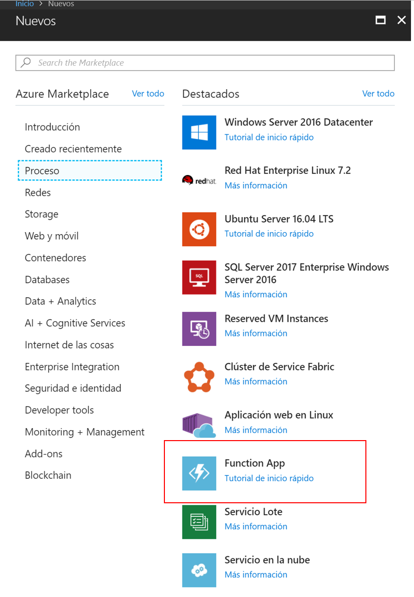 Imagen 2.- Creando una función.