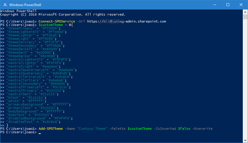 Image 4 - Installing theme.