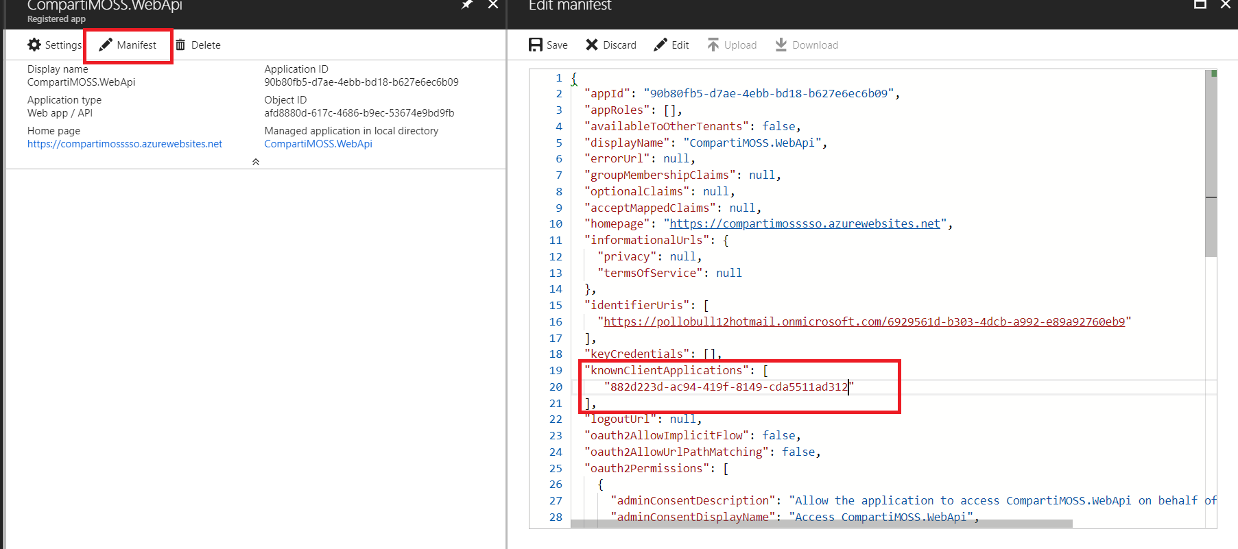 Imagen 11.- Propiedad Directory ID.
