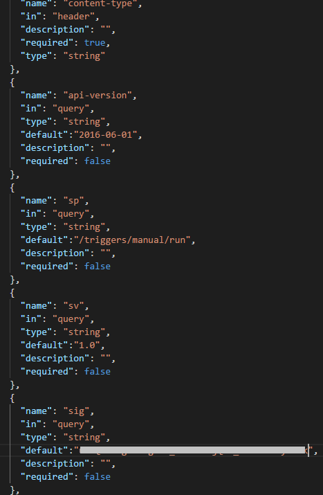 Imagen 20.- Parámetros adicionales en la configuración de la conexión.