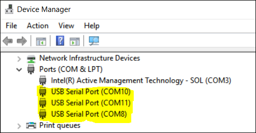 Imagen 2.- Puertos USB agregados.