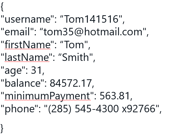 Imagen 4.- User json.