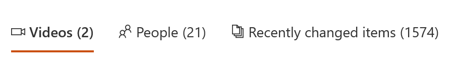 Imagen 9.- WebPart de Search Verticals.