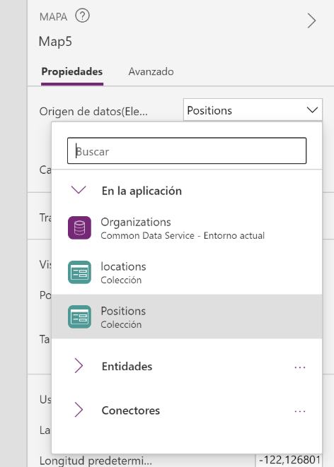 Imagen 14.- Configuración del componente.