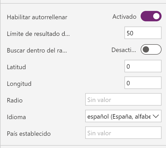 Imagen 19.- Configurando barra de búsqueda.