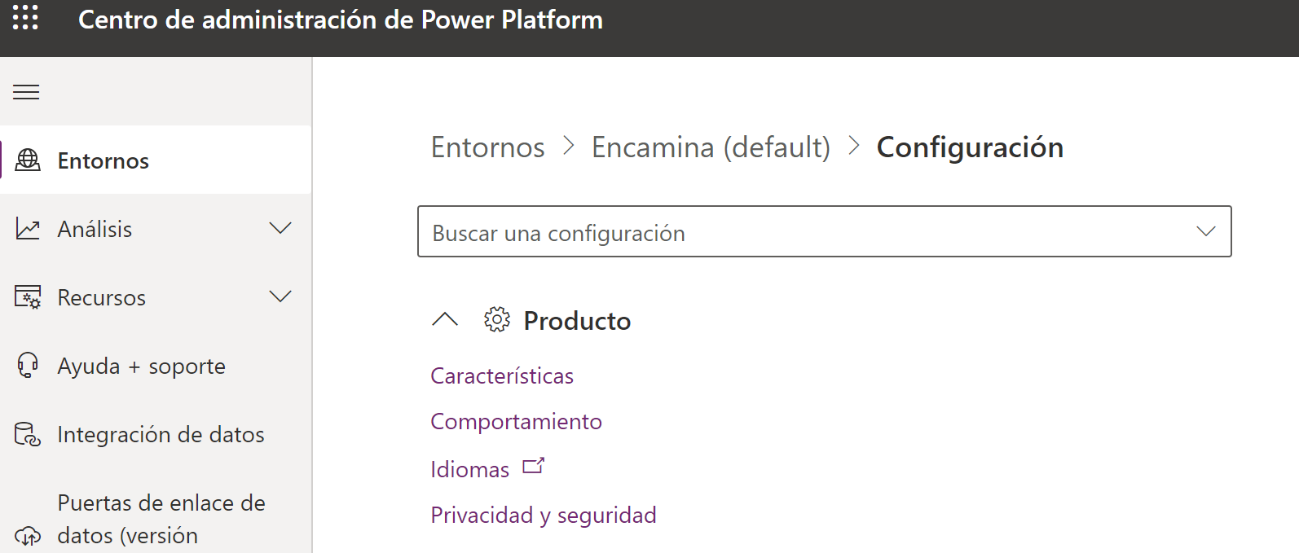 Imagen 3.- Configurando el entorno.