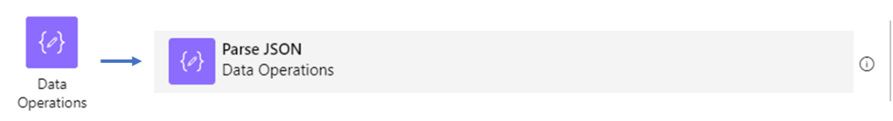 Imagen 16.- Acción de parseo de JSON.