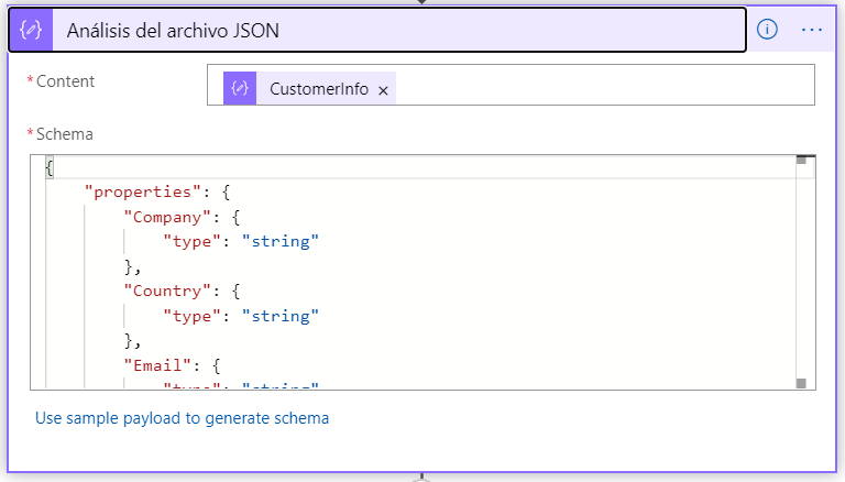 Imagen 19.- Configuración de nuevo parseo.