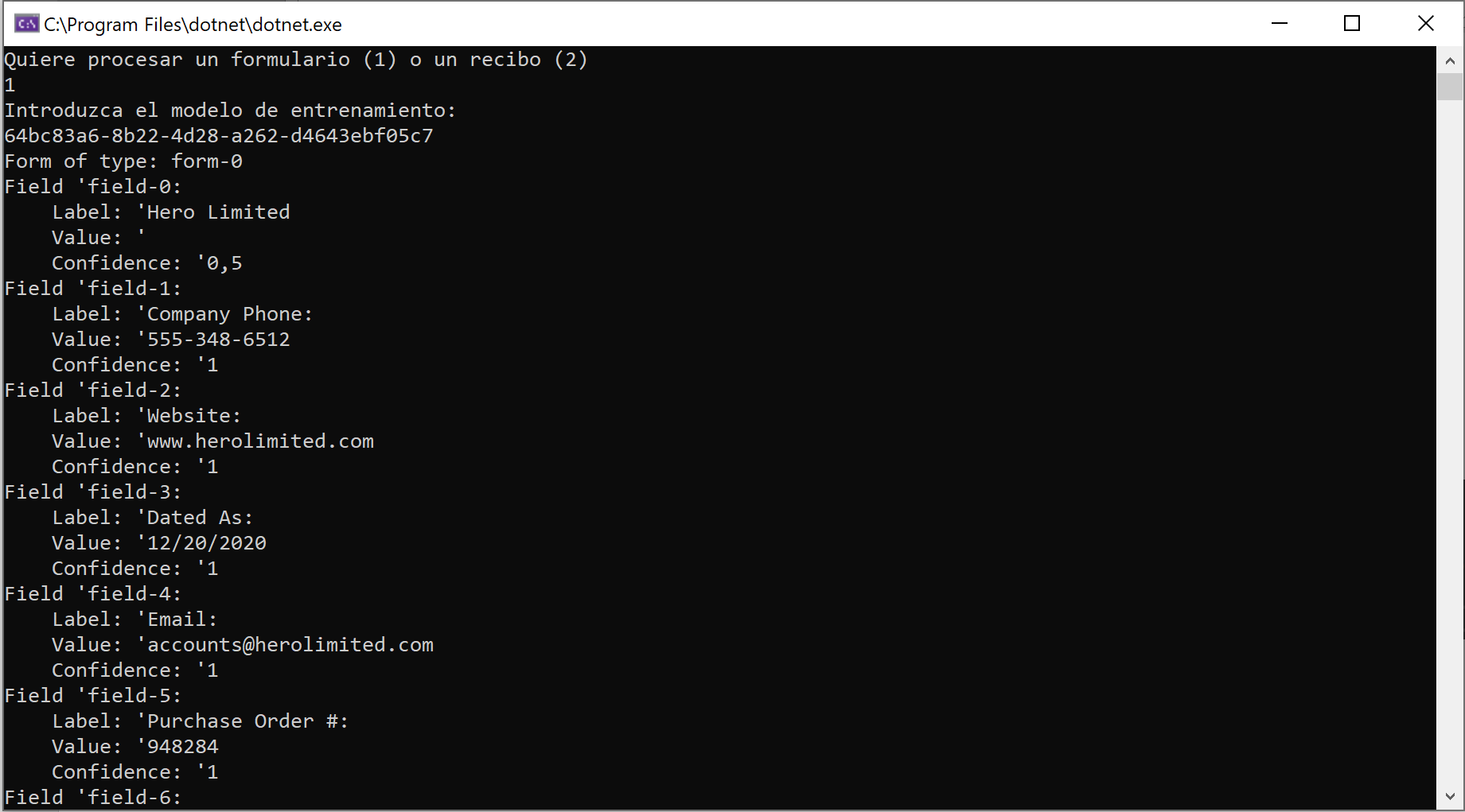 Imagen 14 - Prueba de custom form.