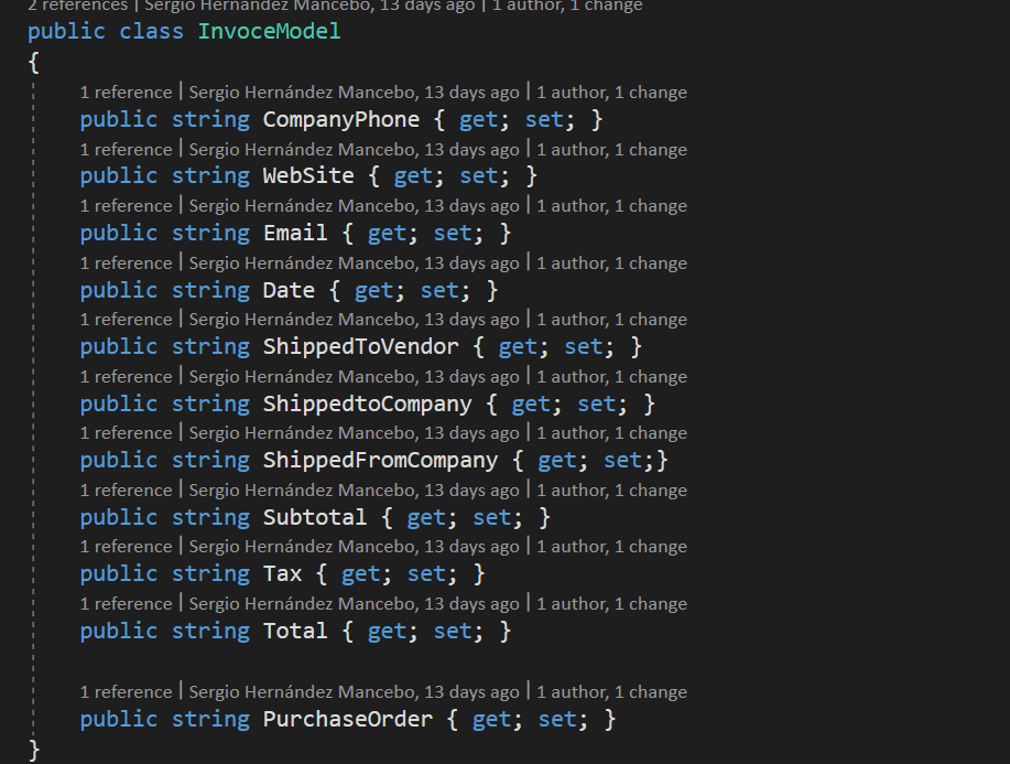 Imagen 19 - Model Invoices.