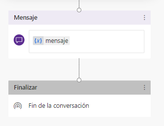 Imagen 7.- Pasos para finalización de conversación con encuesta de satisfacción.