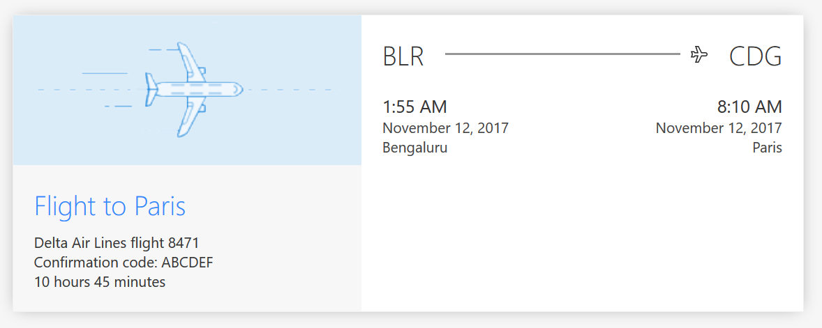 Imagen 2.- Mensaje accionable de Outlook.