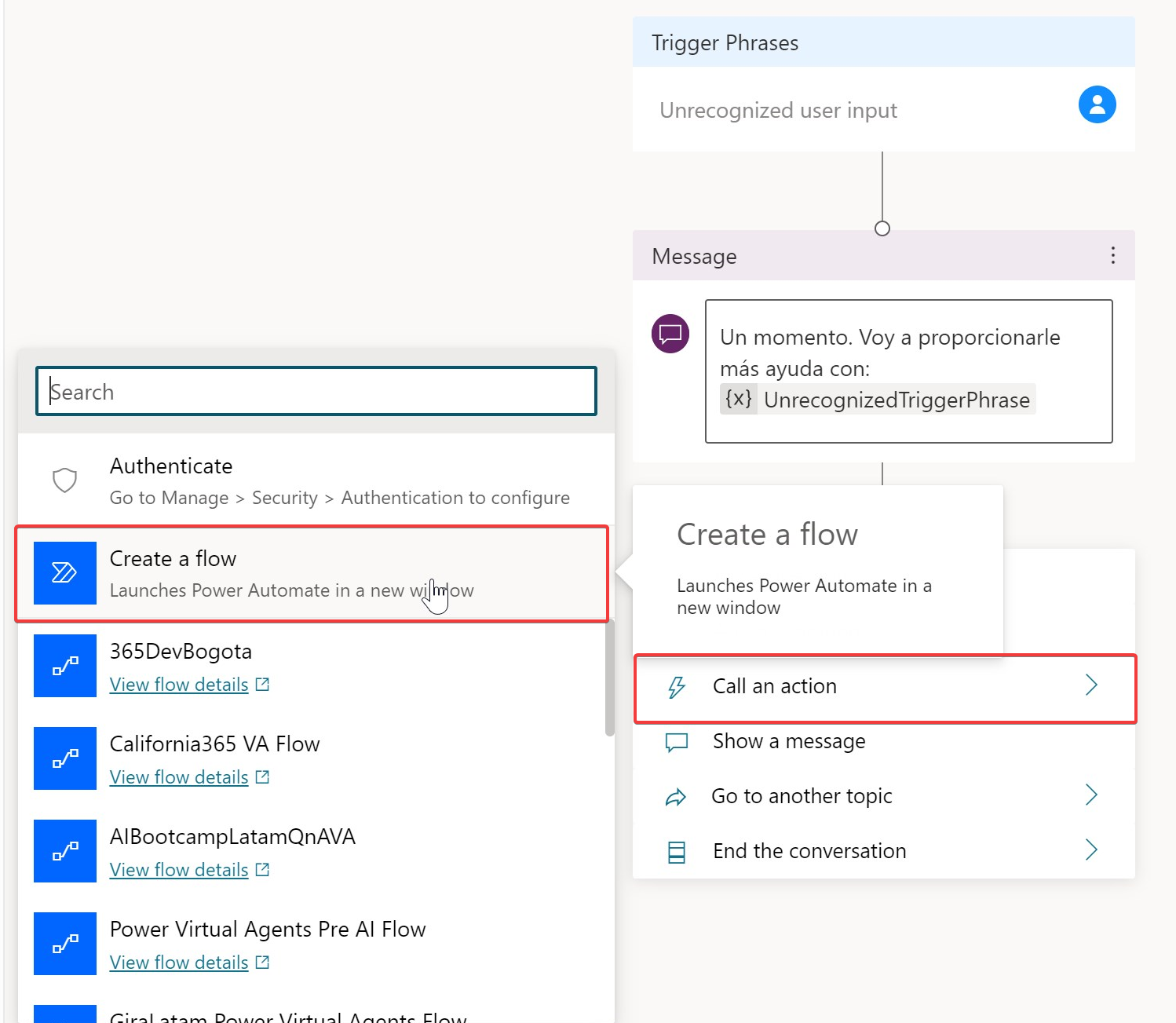 Imagen 6.- Agregando la conexión a Power Automate.