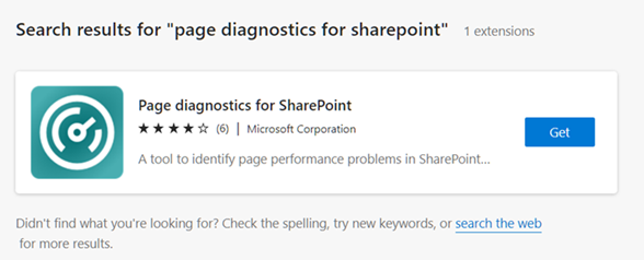 Diagnóstico y medición del rendimiento de sitios de SharePoint (Page Diagnostics for SharePoint)