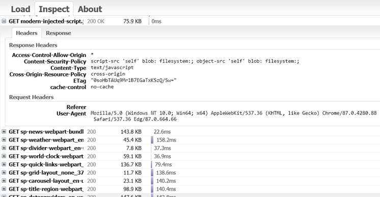 Imagen 9.- Extensión “HTTP Archive Viewer.