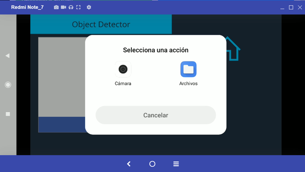 Imagen 10.- Opciones disponibles para añadir una foto