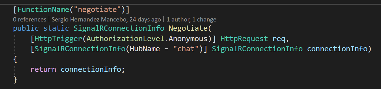 Real Time Power Apps, con Azure SignalR y React
