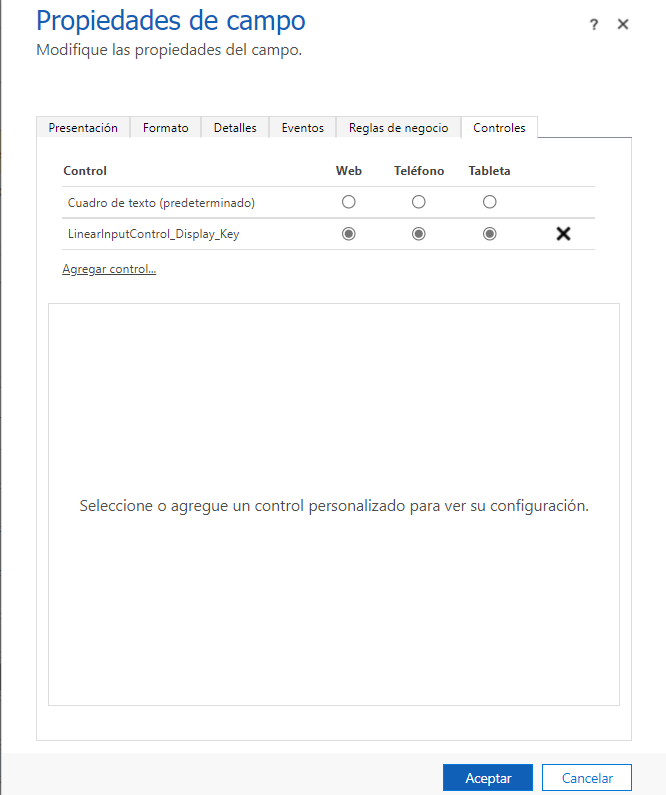 Imagen 10.- Insertar componente en columna.